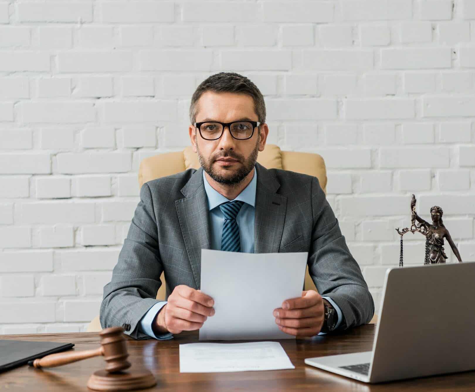 Professional Business Man at Desk