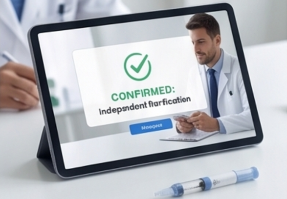 Verify My Code Tablet Application and Injection Pen