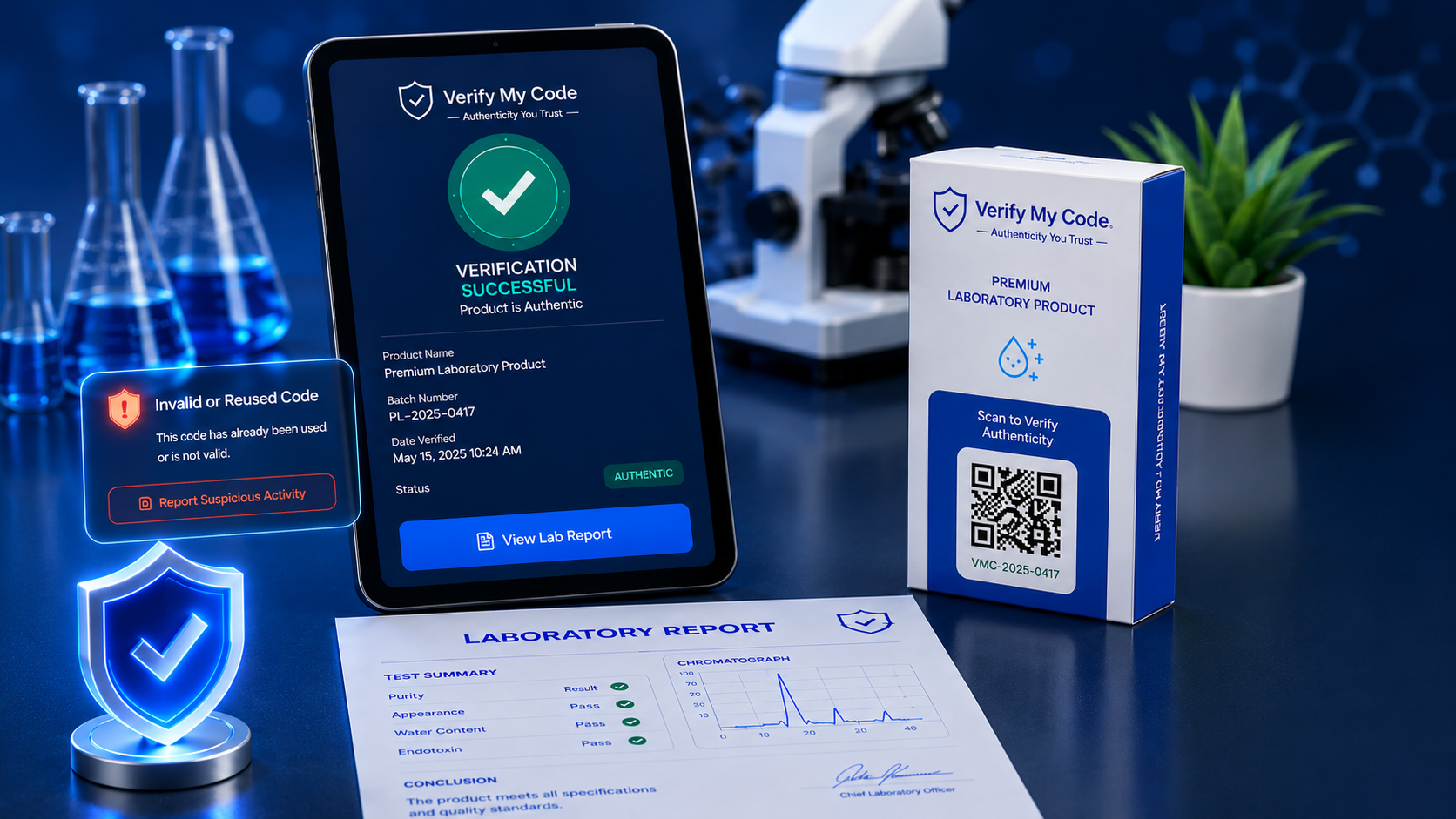 Lab Report Access and App Interface